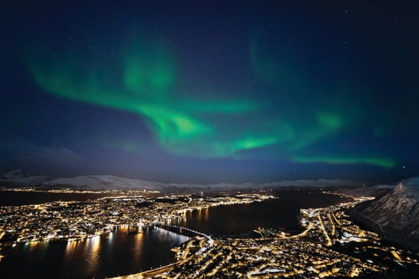 kuzey ışıkları norveç